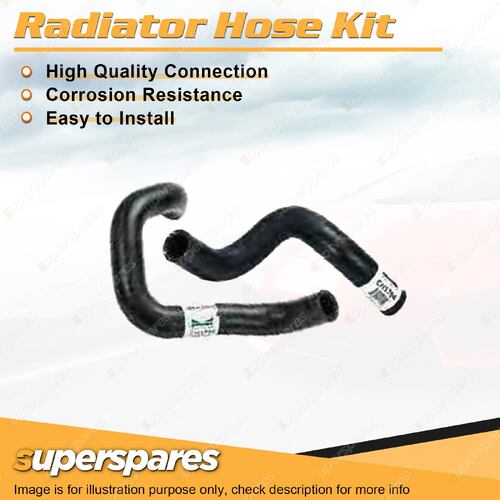 Upper+Lower Radiator Hose Kit for Ford Laser KF KH TX3 KJ 1.6L 1.8L 4 cyl 90-94