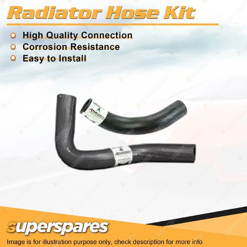 Upper+Lower Radiator Hose Kit for Ford Courier PC PD Raider 2.6L G6 1991-1999