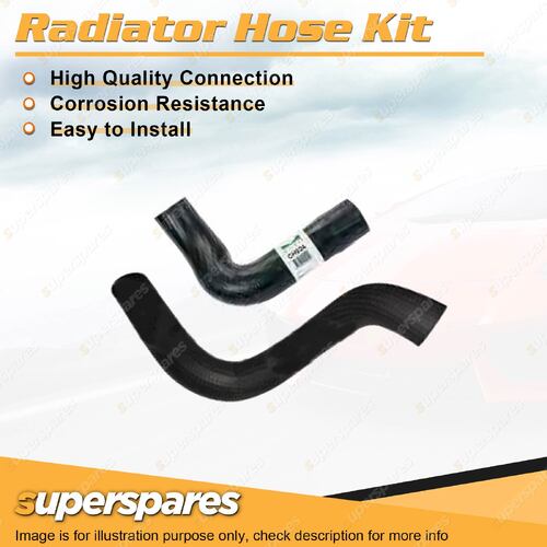 Upper+Lower Radiator Hose Kit for Ford Fairlane ZD Falcon XY 4.9L 70-72 with AC