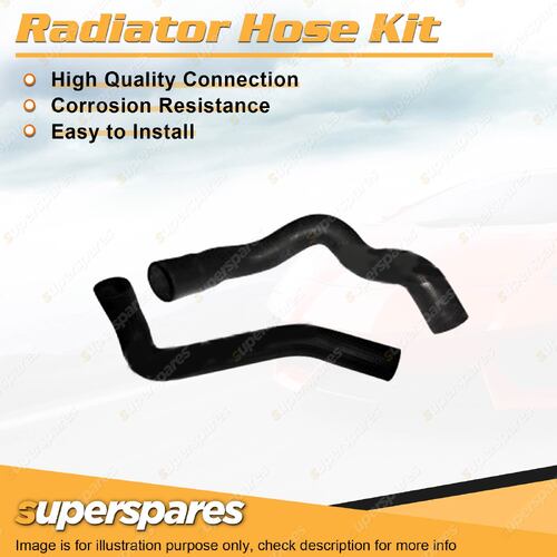 Upper+Lower Radiator Hose Kit for Ford Fairlane ZF ZG Falcon XA XB with AC