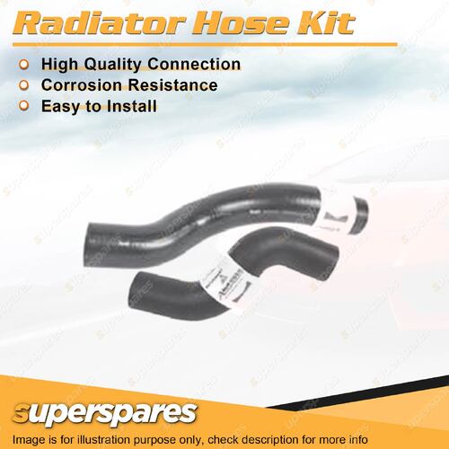 Superspares Radiator Hose Kit for Holden Colorado RC Rodeo R9 RA 3.0L 2001-2012