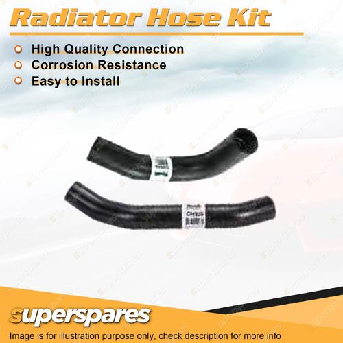 Upper+Lower Radiator Hose Kit for Holden Monaro HQ 5.7L 350ci V8 1971-1974