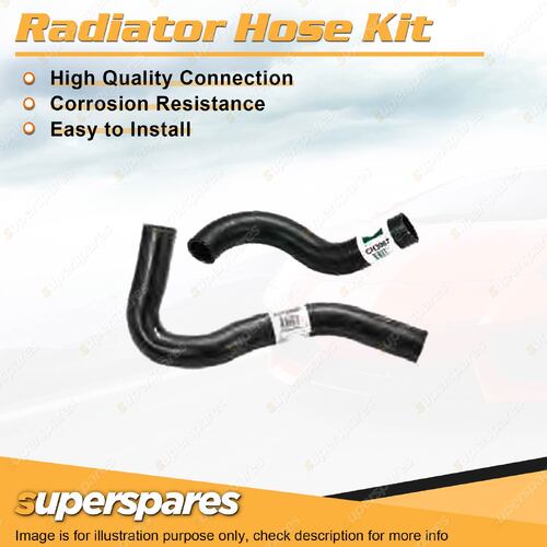 Upper+Lower Radiator Hose Kit for Mazda B2600 2.6L 4 cyl 12V SOHC MPFI G6 95-06