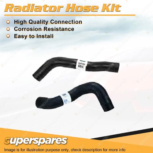 Upper+Lower Radiator Hose Kit for Nissan The Ute XFN 4.1L 6 cyl OHV 250 88-91
