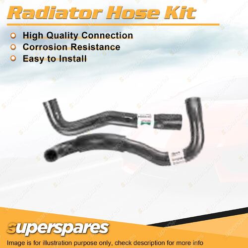 Upper+Lower Radiator Hose Kit for Nissan Patrol GU 4.2L TD42 12V OHV 1998-2003