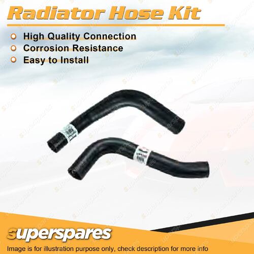 Upper+Lower Radiator Hose Kit for Toyota Landcruiser HJ60R HJ61R 4.0L 1980-1990