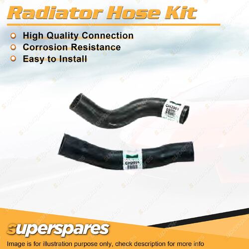 Upper+Lower Radiator Hose Kit for Toyota Landcruiser HDJ80R HDJ81R 4.2L 90-98