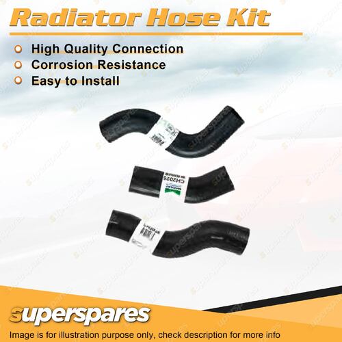 Upper+Lower Radiator Hose Kit for Toyota Landcruiser FZJ80R 4.5L EFI 1FZ-FE