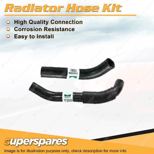 Upper+Lower Radiator Hose Kit for Toyota Hiace RZH113 2.4L SOHC MPFI 2RZE 98-05