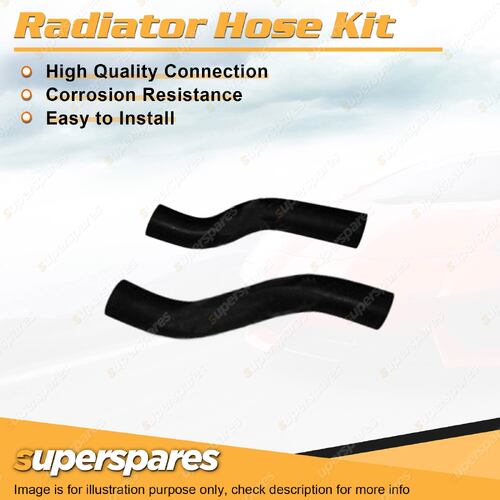 Upper+Lower Radiator Hose Kit for Toyota Landcruiser HDJ100R 4.2L 1HD-FTE 00-07