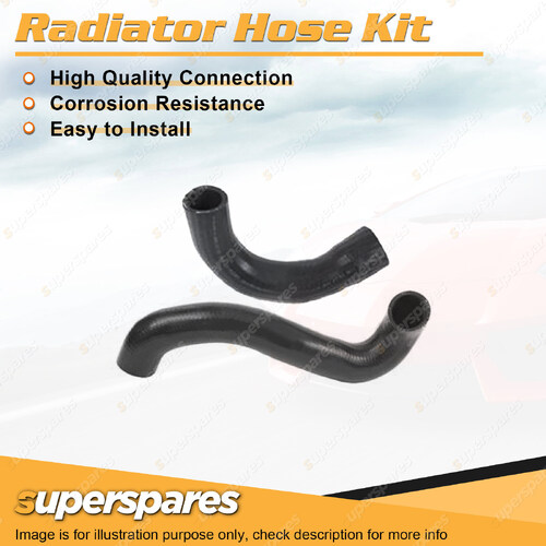 Upper+Lower Radiator Hose Kit for BMW 525i E34 2.5L SOHC EFI M20B25 1988-1990