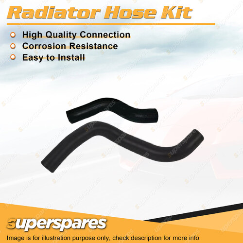 Upper+Lower Radiator Hose for Daewoo Kalos T200 1.5L MPFI F15S3 2003-2004 Manual