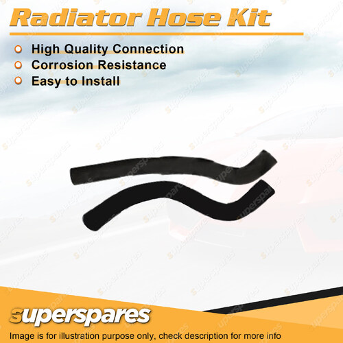 Upper+Lower Radiator Hose for Daihatsu Charade G202 1.0L SOHC Carb CB 1994-1998