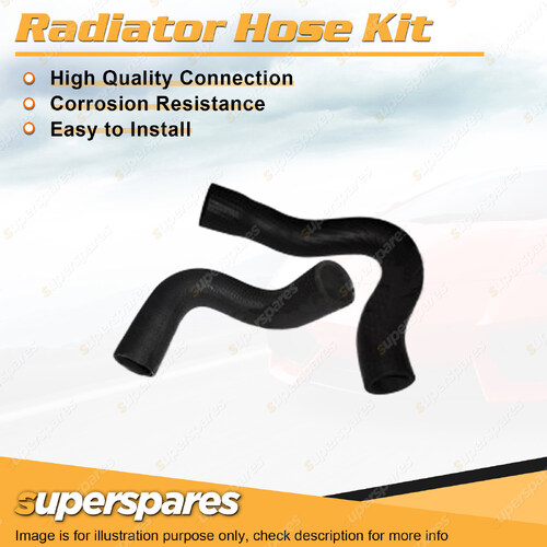 Upper+Lower Radiator Hose for Ford Cortina TF TE 2.0L Pinto 1977-1982 with A/C