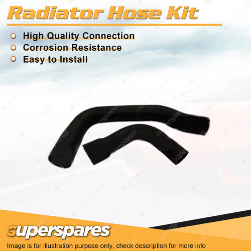 Upper+Lower Radiator Hose Kit for Ford Econovan SGMW 2.2L SOHC R2 1984-1991