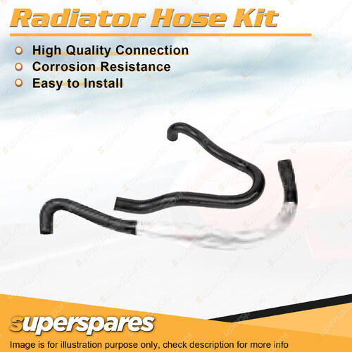 Upper+Lower Radiator Hose Kit for Ford KA TA 1.3L OHV MPFI BL13 1999-2003