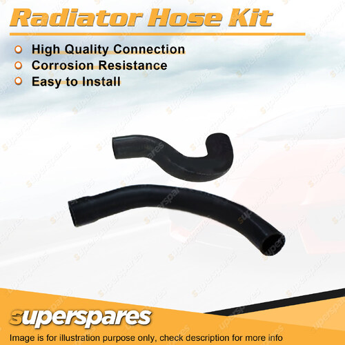 Upper+Lower Radiator Hose for Ford Trader 811 711 4.1L DFI Diesel ZB 1981-1985