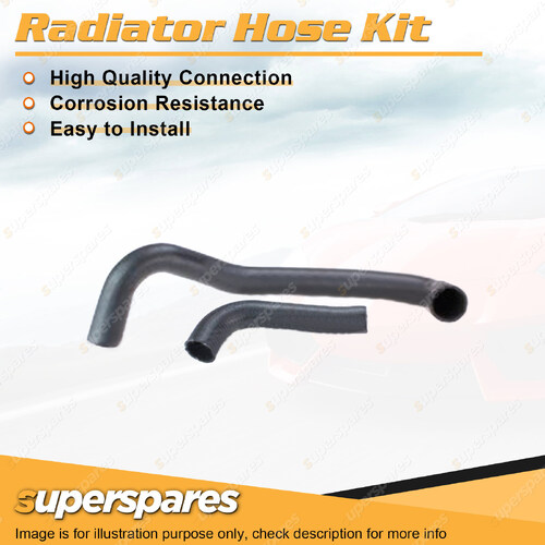 Upper+Lower Radiator Hose Kit for Hino Ranger HAWK FD3H 7.4L OHV H07D 1991-1997