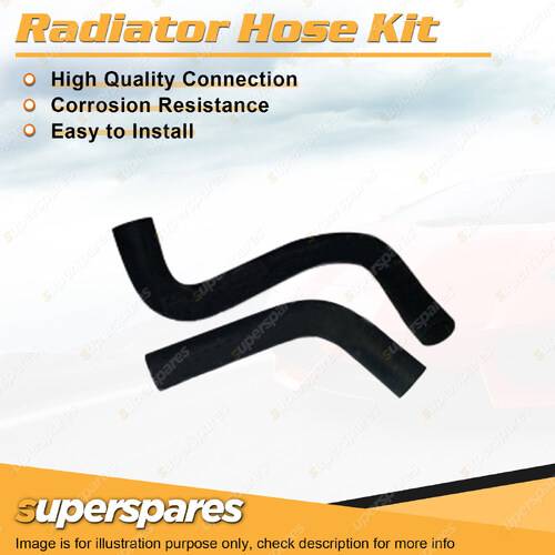 Upper+Lower Radiator Hose Kit for Holden Rodeo KBD26 KBD41 2.0L C190 1981-1982