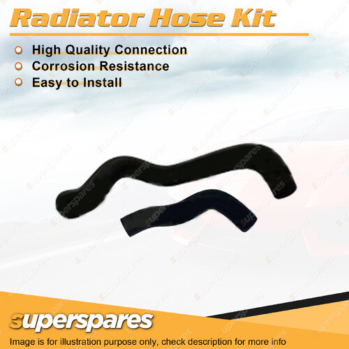 Upper+Lower Radiator Hose Kit for Holden Rodeo KBD27 KBD42 2.2L C223 1981-1985
