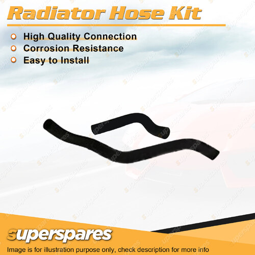 Upper+Lower Radiator Hose Kit for Honda Civic 1.5L SOHC Carb EW 1984-1987