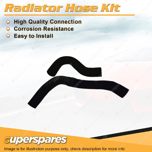 Upper+Lower Radiator Hose Kit for Honda City 1.2L SOHC Carb ER 1984-1986