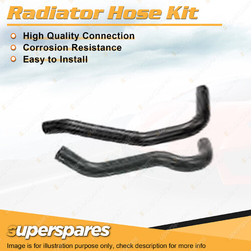 Upper+Lower Radiator Hose for HSV Commodore VP Sport VP 3.8L L27 without ABS