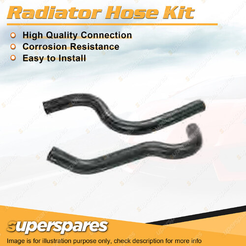 Upper+Lower Radiator Hose for HSV Commodore VP Sport VP 3.8L MPFI L27 with ABS