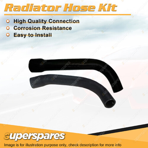 Upper+Lower Radiator Hose Kit for Land Rover 3.9 One Ten 3.9L OHV DFI 4BD1 6X6