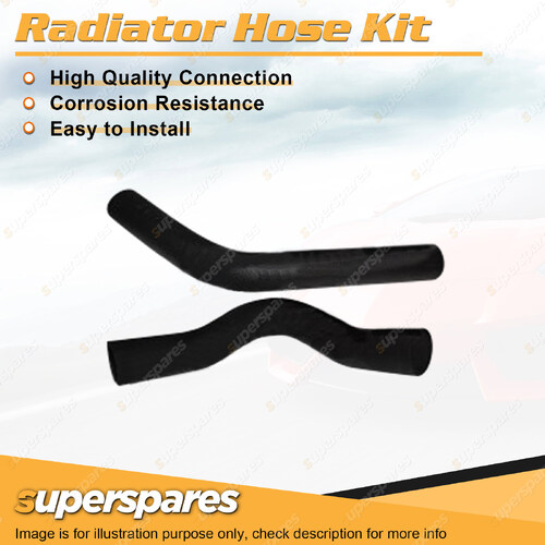 Upper+Lower Radiator Hose Kit for Leyland P76 4.4L V8 16V OHV Carb 1973-1974