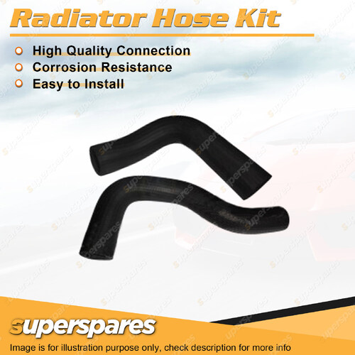 Upper+Lower Radiator Hose Kit for Mazda 626 2.0L SOHC Carb MA 1978-1983