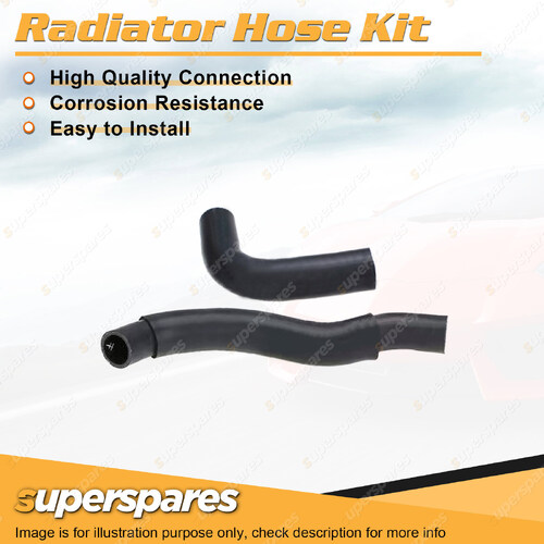 Upper+Lower Radiator Hose Kit for Mazda T4000 4.0L OHV DFI TF 1989-1992
