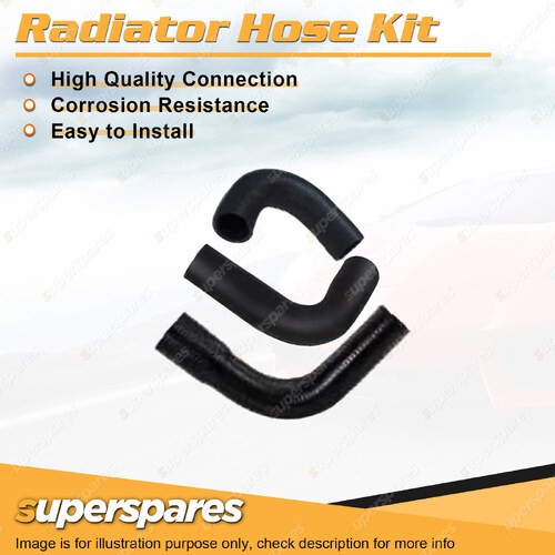 Upper+Lower Radiator Hose for Mitsubishi Fuso Fighter FK FK415 6.5L 6D14 81-92