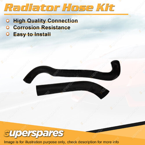Upper+Lower Radiator Hose Kit for Morris Marina 1.8L OHV Carb 1971-1979