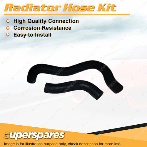 Upper+Lower Radiator Hose for Nissan 720 2.2L 2.3L OHV DFI SD22 SD23 1980-1985