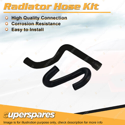 Upper+Lower Radiator Hose for Opel Astra TGF69 1.8L Z18XE 00-04 to Vin Y5200373