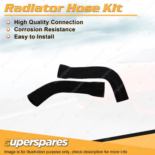 Upper+Lower Radiator Hose Kit for Peugeot 505 2.0L 4 cyl 8V OHV XN XN6 1980-1988