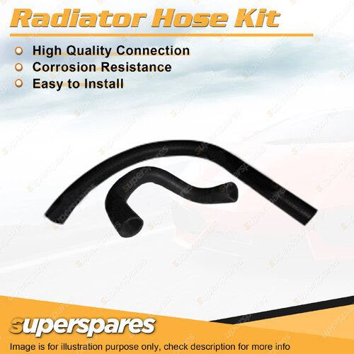 Upper+Lower Radiator Hose Kit for Subaru DL GF GL 1.4L 1.6L EA71 1973-1980