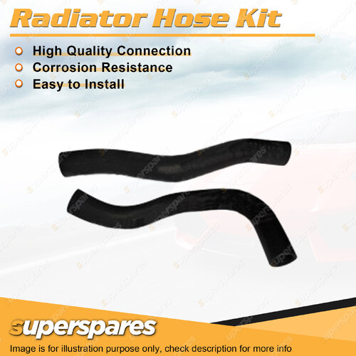 Upper+Lower Radiator Hose Kit for Toyota Crown 2.6L SOHC Carb 4M 1971-1980