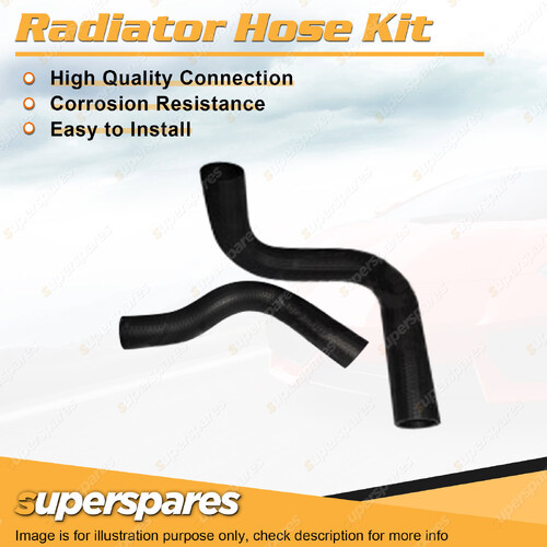 Upper+Lower Radiator Hose Kit for Toyota Corona XT130 1.9L OHV Carb 1X 1979-1983