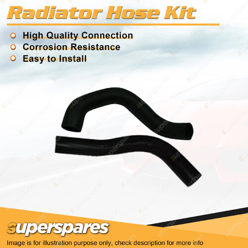 Upper+Lower Radiator Hose Kit for Toyota Landcruiser BJ42R 3.4L OHV 3B 1981-1984