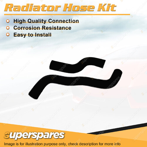 Upper+Lower Radiator Hose for Toyota Corolla AE93 1.6L EFI 4A-FE 88-94 Manual