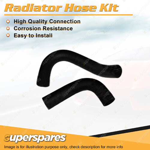 Upper+Lower Radiator Hose Kit for Toyota Corolla KE 1.2L Carb 3K K 1969-1974