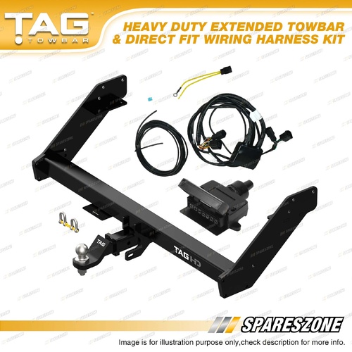 TAG Heavy Duty Extended Towbar Kit for Ford Ranger PX1 PX2 PX3 2011-2022