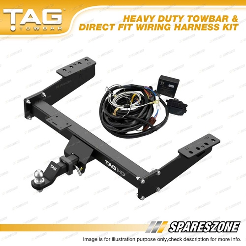 TAG Heavy Duty Extended Towbar & Wiring Kit for Ford Ranger PY T6.2 Cab 2025-On