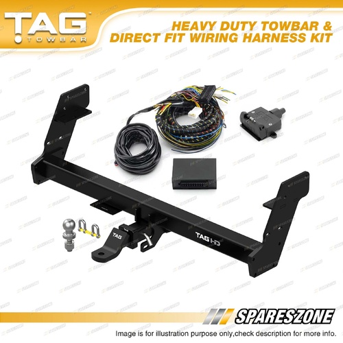TAG Heavy Duty 3-Piece Towbar Kit for Ford Ranger PX2 PX3 P4AT P5AT YN2S 15-22
