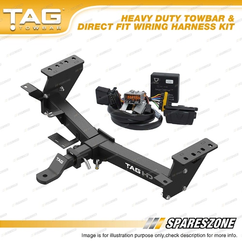 TAG Heavy Duty 3-Piece Towbar Kit for Ford Ranger PY T6.2 4Cyl 6Cyl 2022-On