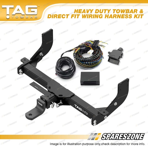 TAG Heavy Duty Towbar Kit for Ford Transit Custom VN 1.0L 2.0L 3Cyl 4Cyl 2016-On