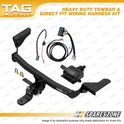 TAG Heavy Duty Towbar Kit for Mitsubishi Outlander ZG ZH 4Cyl 6Cyl 2006-2012