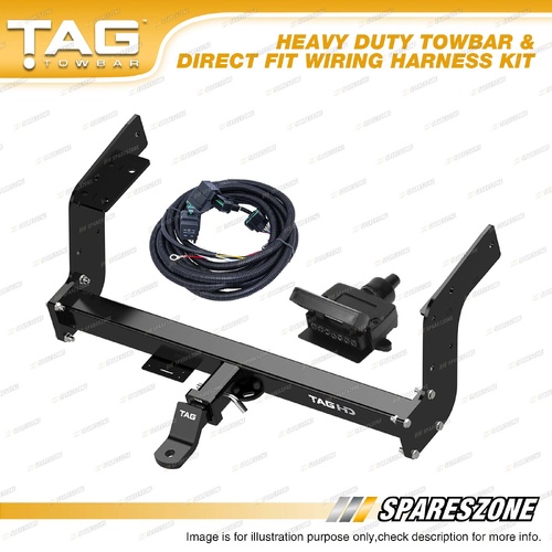 TAG Heavy Duty Towbar Kit for Mitsubishi Triton MQ MR 4N15 4Cyl 2015-On
